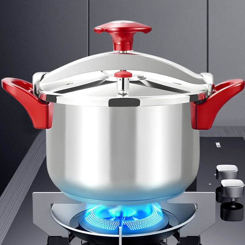 3L/6L/8L Cooking Pressure Cooker Large Capacity Stainless Steel Pressure Cooker Explosion-Proof Cookware for Gas Induction Stove