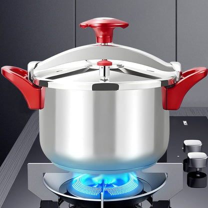 3L/6L/8L Cooking Pressure Cooker Large Capacity Stainless Steel Pressure Cooker Explosion-Proof Cookware for Gas Induction Stove