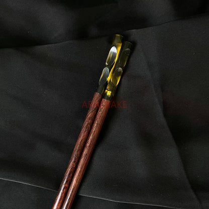 Hashi de concha, madeira maciça, sem pintura, sem cera, galhos ácidos, pau-rosa, hashi de alta qualidade, sem mofo