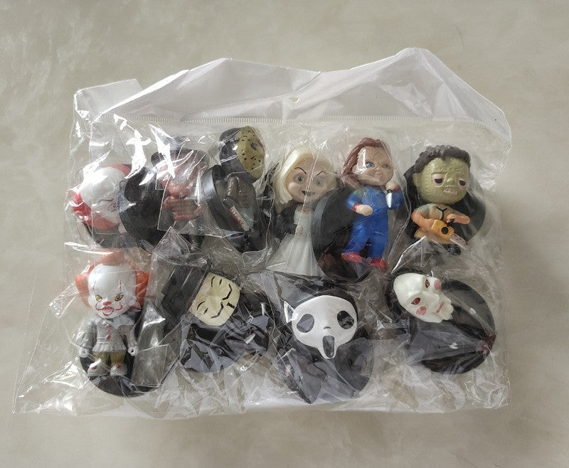 Os 10 Bonecos de Carro Halloween Mais Vendidos da 2ª Geração de O Estranho Mundo de Jack: Jack Esqueleto, Chucky e Corvo