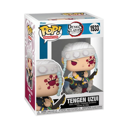 Funko Pop Demon Slayer Action Figure Muichiro Tokito Nove Pilares Chama Deus Anime Estátua Bonecos Brinquedos Colecionáveis Presente para Crianças