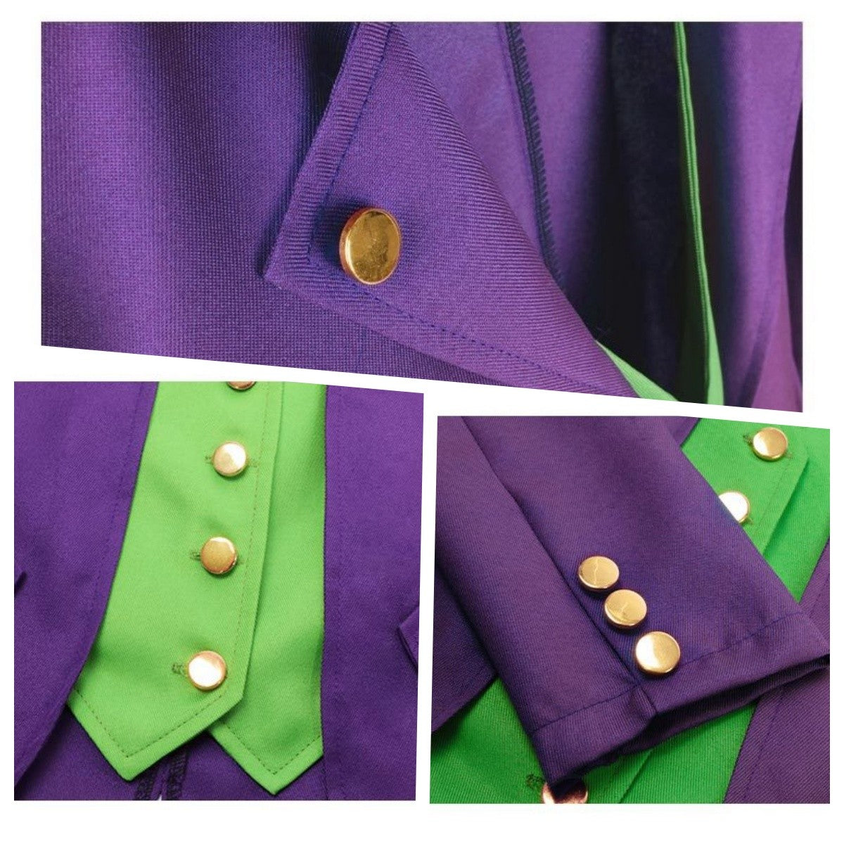 Steampunk Gothic Medieval Tailcoat Cosplay Costume, Tailcoat Jacket & Vest Suit for Adults and Kids, Halloween Role Play Outfit