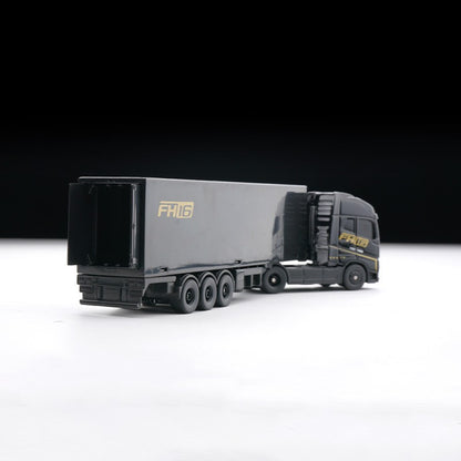 Maisto Volvo Fh16 Fh 16 Caminhão de Contêineres Estático Modelo de Carro de Liga de Simulação em Pequena Escala Coleção Peça de Exibição Presente