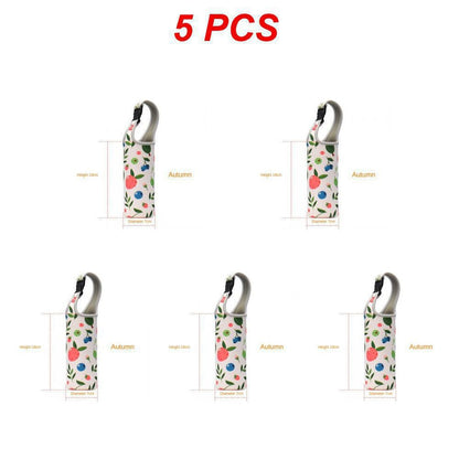 Baby Bottle Cover Portable Water Bottle Case Sleeve Sports Insulation Water Bottle Covers Pouch With Strap Holder Bottle Bag