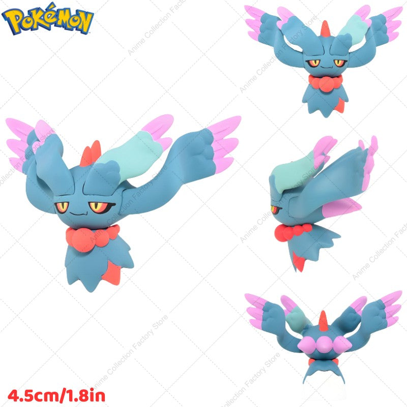 100% Original Takara Tomy Pokemon Figure Toys Chikorita Totodile Tepig Mega Metagross Charizard X PVC Figurine Model Dolls Gifts