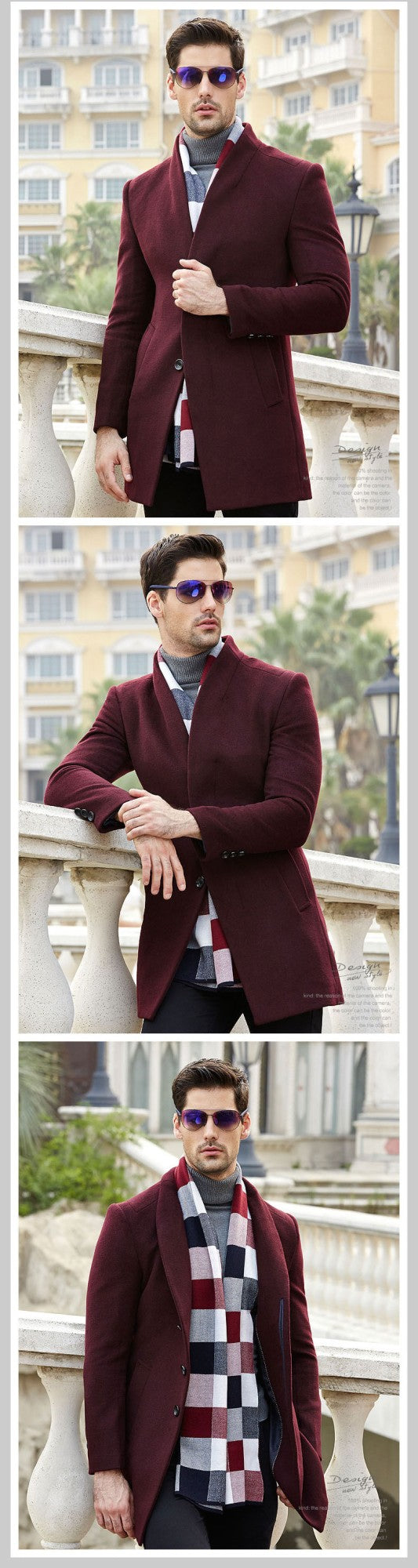 Oversized Men's Wool Overcoat 5XL High Quality Business Casual Winter Jacket Coat Men Clothing Woolen Coats A2F6009