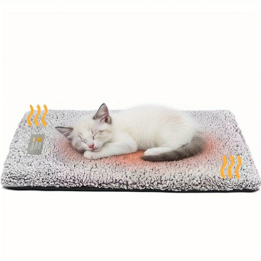 Tapete Térmico de Inverno para Animais de Estimação, Almofada Super Quente para Cães e Gatos, Tapete Lavável e Antiderrapante, Adequado para Cães e Gatos de Pequeno a Grande Porte