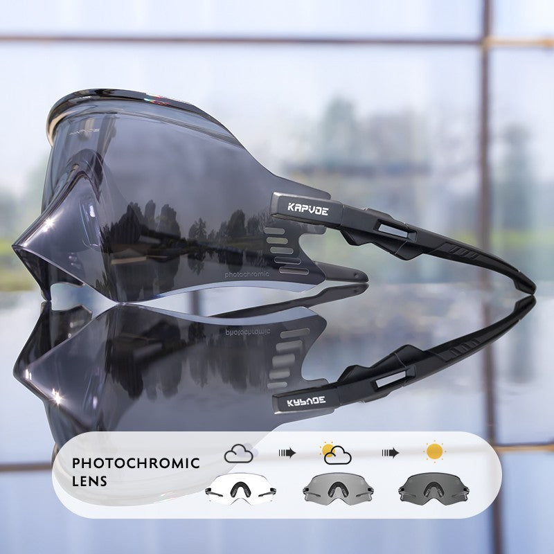 Kapvoe Cycling Sunglasses UV400 Protect Men Bike Sunglasses MTB Eyewear Outdoor Sport Goggles Bike Glasses Oculos De Ciclismo