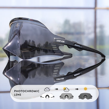 Kapvoe Cycling Sunglasses UV400 Protect Men Bike Sunglasses MTB Eyewear Outdoor Sport Goggles Bike Glasses Oculos De Ciclismo