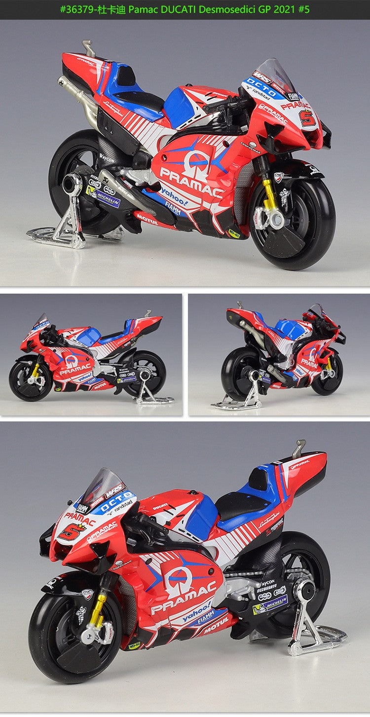 Maisto 1:18 Honda Rc213v Carro de Corrida 2021 moto Gp #44 #93 Imitação de Corrida Liga Modelo de Motocicleta Brinquedo Acabado Coleção de Presentes