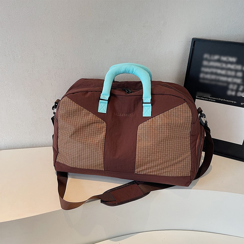 Large-Capacity Short-Distance Travel Bag, Carry-On Bag, Business Trip Hand Luggage, Sports and Fitness Bag, Travel Storage Bag