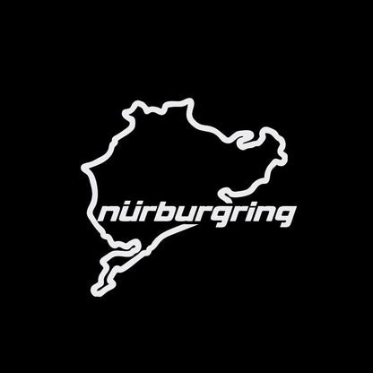 Adesivos para Janela Criativos de Moda Nurburgring para Carro, Estilo, Corrida de Rua