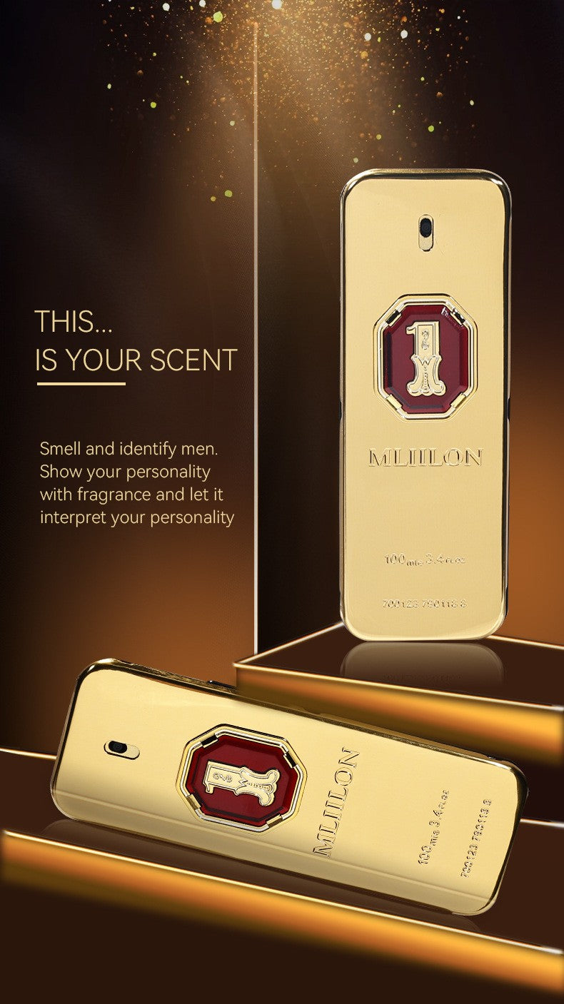 Toilette Spray Million Gentleman Vitality Confidence Cologne Perfume 100ml Bric Charm Perfume Brand Men's Pheromone Date Eau De