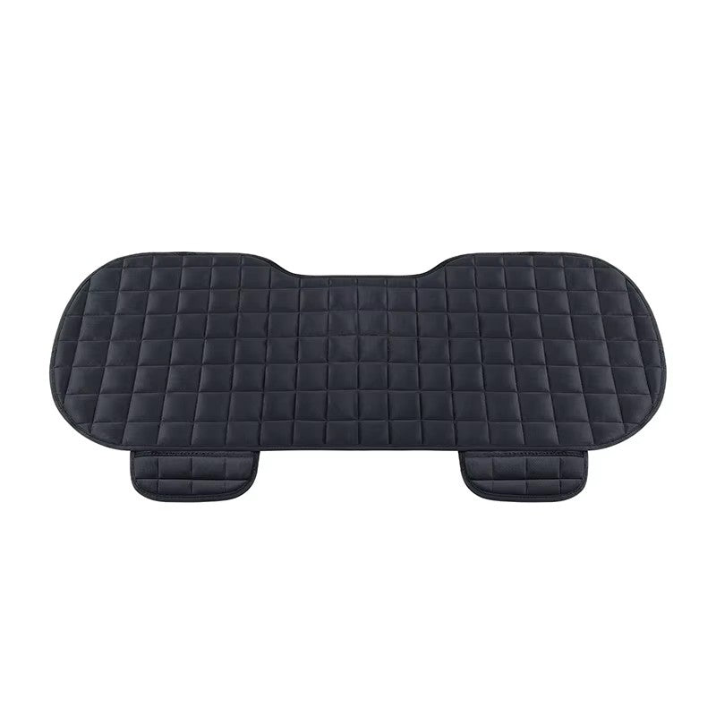 Car Seat Cover Front Rear Flocking Cloth Cushion Non Slide Winter Auto Protector Mat Pad Keep Warm Universal Fit Truck Suv Van