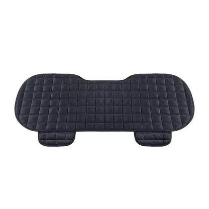 Car Seat Cover Front Rear Flocking Cloth Cushion Non Slide Winter Auto Protector Mat Pad Keep Warm Universal Fit Truck Suv Van