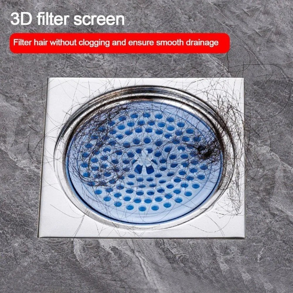 Floor Drain Cover Anti Odor Insect Proof Universal Bathroom Sink Drain Core Hair Catcher Strainer Shower Accessories Floor Drain