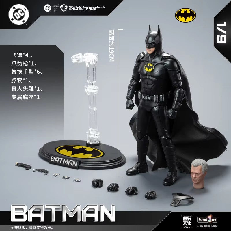 Nova Figura FondJoy Keaton Batman DC Liga da Justiça Bonecos de Ação Detetive Comics 1/9 PVC Articulado Modelos Brinquedos Presentes de Natal