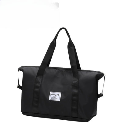 Travel Fitness Waterproof Foldable Luggage Handbag Outdoor Luggage Storage Bag Dry Wet Separation Fitness Bag Handbag