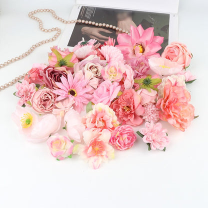 20Pcs Artificial Floating flower Curtain Wedding Couple Photo  Decorations DIY Floral Design Craft Supplies Home Party Decor