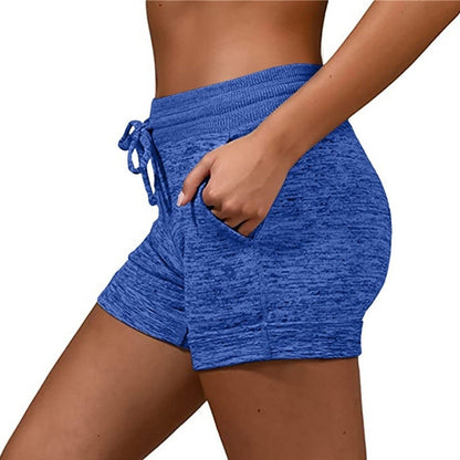 Summer Women's Shorts Printed Shorts Stretch Low Waist Women's Sexy Beach Fitness Shorts Women's Large Size