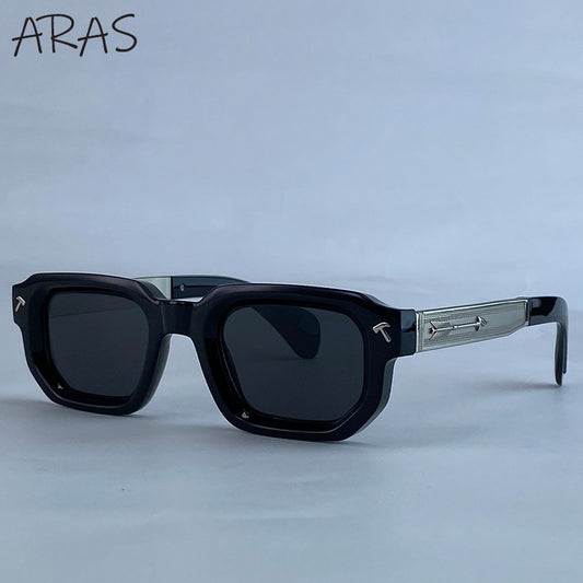 Polarized Square Sunglasses Men 2025 Luxury Brand Vintage Rectangle Sun Glasses Classic Driving Eyewear For Male UV400 Shades