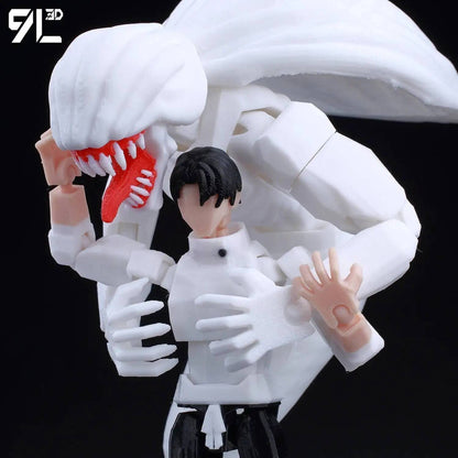 ?9L3D Lucky13 Gojo Sukuna Jujutsu Fushiguro Toji Gojo Satoru Action Figure Dummy13 T13 Multi-Jointed Collectible Toys Titan13