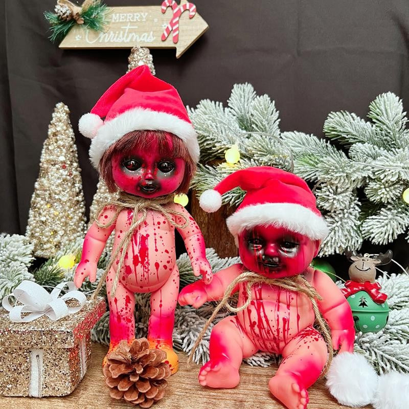 Halloween Hanging Baby Ghost Dolls Spooky Tricky Toys Ornament Horror Atmosphere Bar Courtyard Prop Happy Halloween Party Decor