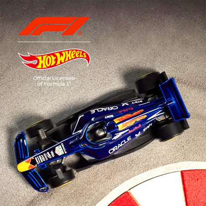 Hot Wheels Mattel F1 Carros Modelo 5 Peças McLaren Red Bull Racing Diecast Estojo C Oracle Carro Personalizado Liga Brinquedo Infantil Presente de Aniversário