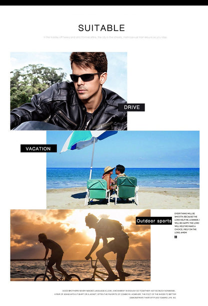 2024 Fashion Polarization Cycling Sunglasses Retro Sport Fishing Glasses Men Women Lightweight Driving Cycling Running UV400