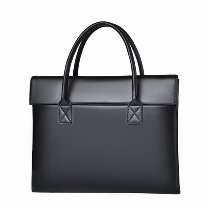 Large Capacity Laptop Bag - Stylish and durable briefcase with multiple compartments for daily essentials and laptop accessories