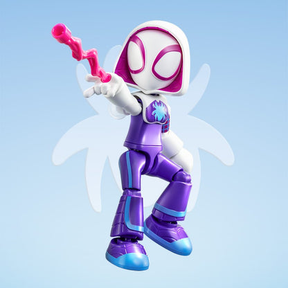 Em estoque, Blokees Genuínos Marvel Spidey Amazing Friend Homem-Aranha Miles Homem-Formiga Boneco Anime Action Figure Colecionáveis Brinquedos Modelo