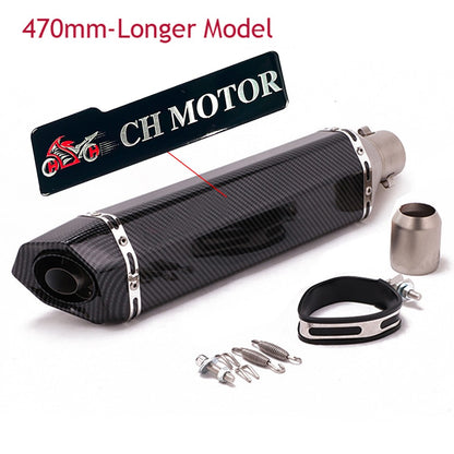 51mm Escape Moto Tube Motorcycle Exhaust Muffler