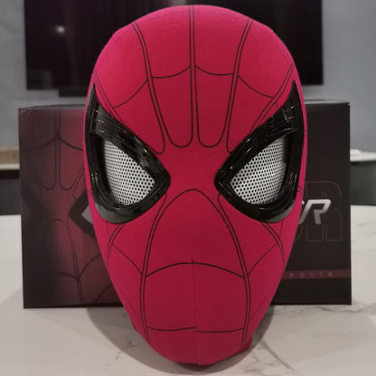 Nova Máscara do Homem-Aranha: Sem Volta Para Casa Capacete de Luxo Recarregável Olhos Remotos Móveis Máscara Decoração de Cosplay Brinquedos de Presente