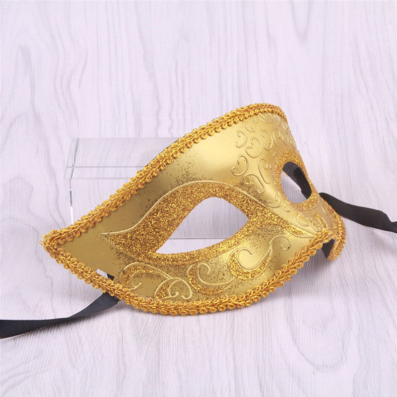 Masquerade Masks for Couple Venetian Woman Lace Men PP Cosplay Costume Carnival Prom Party Personality Headdress Masks