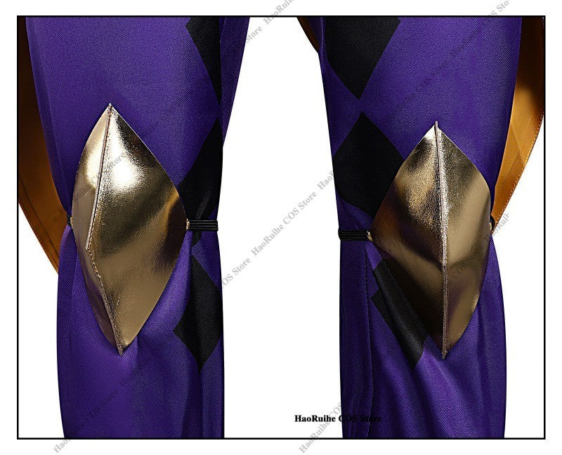 Hot The Freak Circus Pierrot Jester Harlequin Cosplay Costume Adult Clown Top Pant Wigs Joker Uniform Halloween Costume Carnival