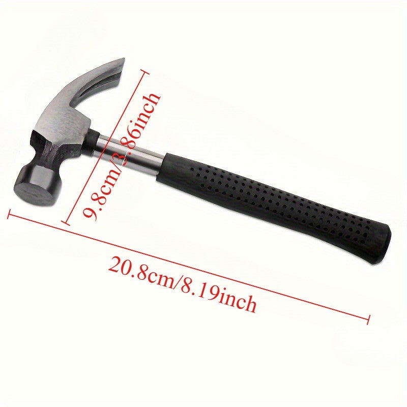 Mini martelo de unha, martelo multifuncional, cabeça de martelo de aço DIY, para decoração de casa, manutenção, escape de carro de emergência