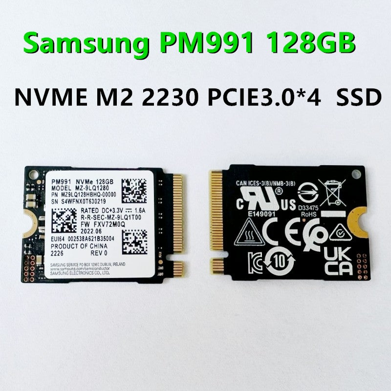 OEM Samsung NVME M.2 2230/2242 SSD PCIe 3.0x4 & PM991a 256GB&PM9B1 128GB &BM9C1 512gb PCIe4.0&pm9c1a 256g M.2 2242 SSD