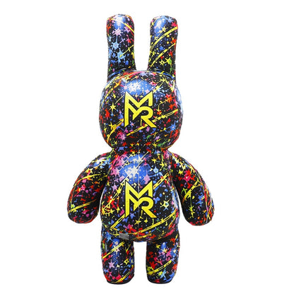 SAYGO New Camo Violent Bear Rabbit Inflatable Costume Mascot Parade Adult Cosplay Halloween Birthday Party Event Plush Set