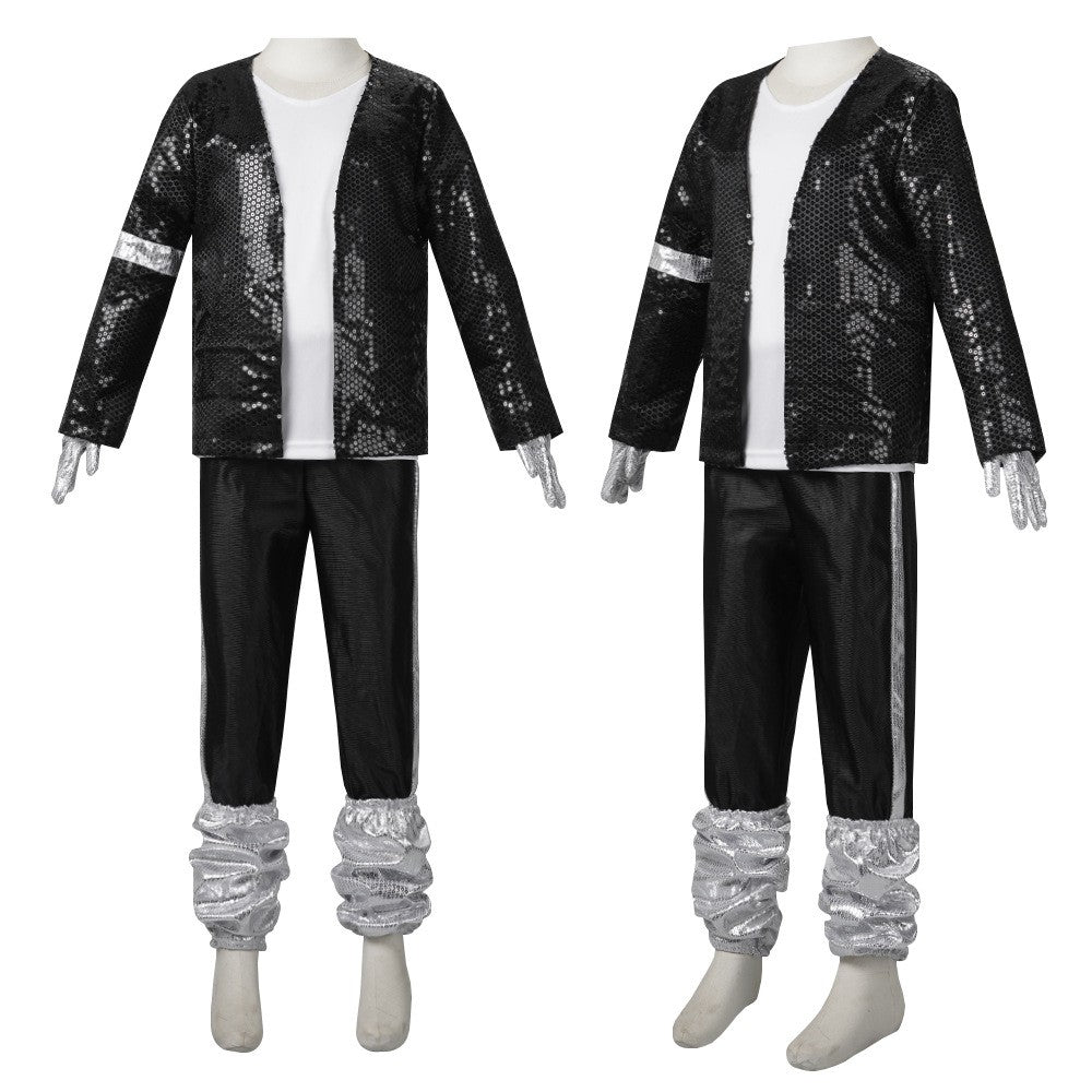 Halloween Coplay outfit for Show Performance Party Michael Jackson Celebrity Birthday Carnival Billie Jean Pop Star MJ costume