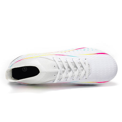 Unisex Soccer Cleats With FG Studs And TF Blades Options For Natural Grass Turf Indoor Superior Traction Anti Slip Grippy Soles