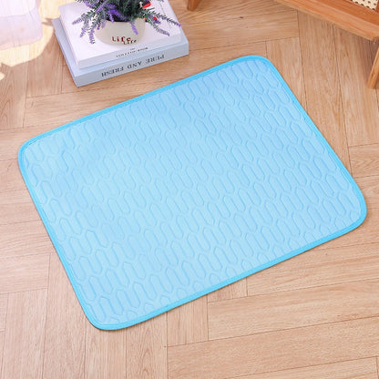 MODELO ICE-COOL ATUALIZADO 2025 Tapete Gelado para Pets e Cama para Gatos e Cães Pequenos, Médios e Grandes