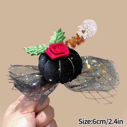 Halloween Hairpin Party Favor Gifts Day of The Dead Party Cosplay Prop Hair Accessiories   Halloween Decorations Party Gifts