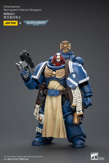 JOYTOY Warhammer 40k 1/18 Action Figures Anime 12,1cm Ultramarines Sternguard Veteran Coleção Modelo Brinquedos
