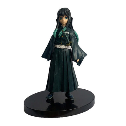 Anime Demon Slayer Action Figures Kimetsu No Yaiba Shinobu Nezuko Bonecas de PVC Coleção Modelo Enfeites Brinquedos Derivados do Japão