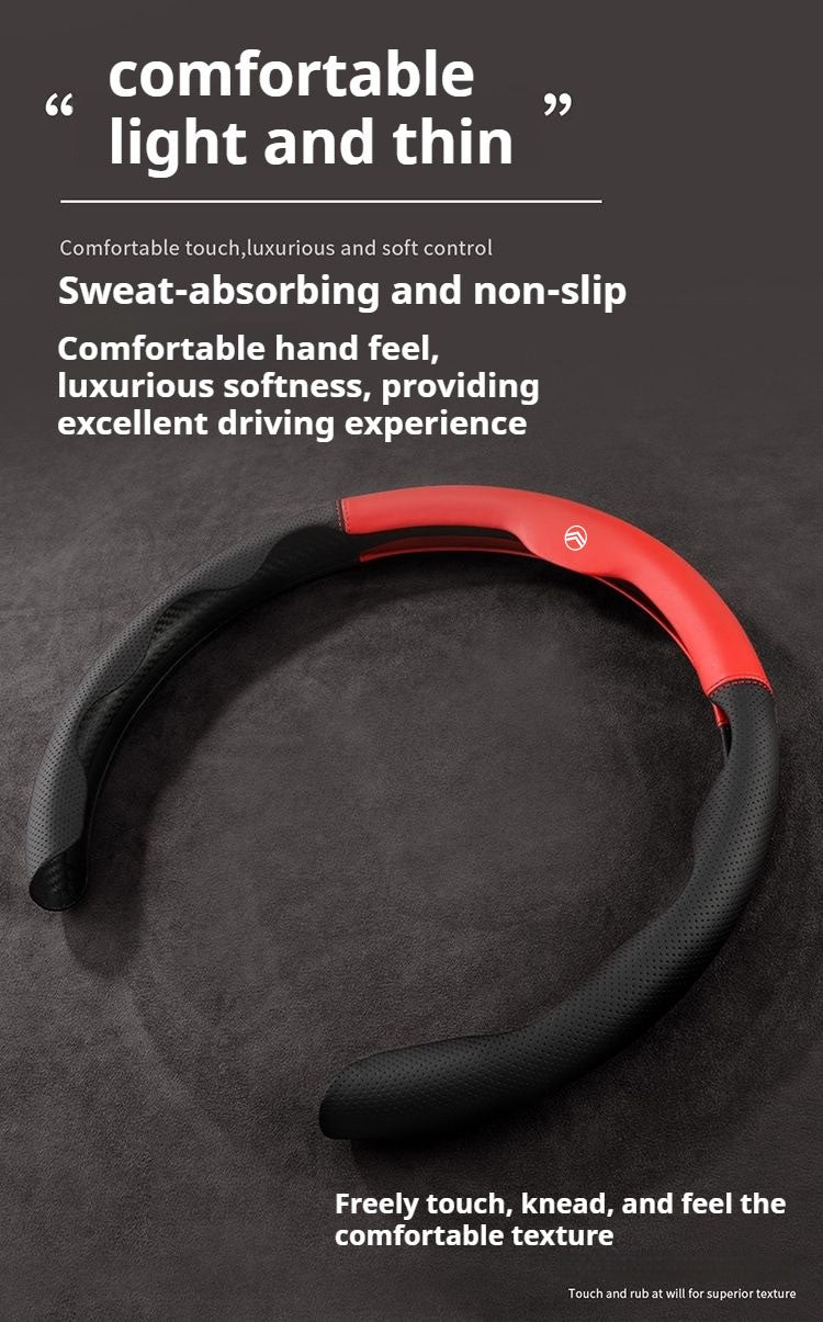 ABS Leather Car Steering Wheel Cover For Citroen C1 C2 C3 C4 C5 C6 C4L Berlingo Picasso Aircross Sega Ely See Auto Accessories