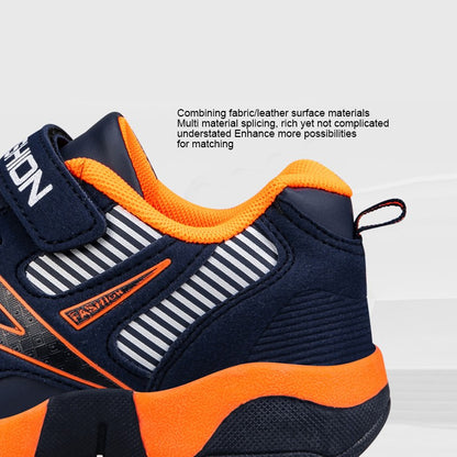 Children's Boys Shoes School Sports Fashion Leather For Kids Tennis Casual Sneakers Children Boy Running 7-12Years Walking Shoe