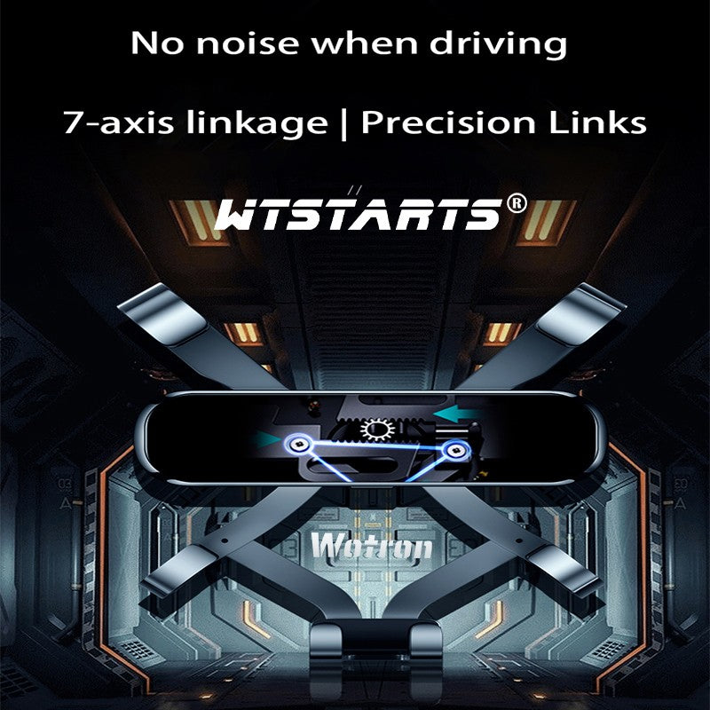Para Skoda Octavia/PRO 2016-2023 Suporte de Celular Ajustável para Carro Suporte Móvel Gravidade GPS Rotativo Acessórios de Navegação