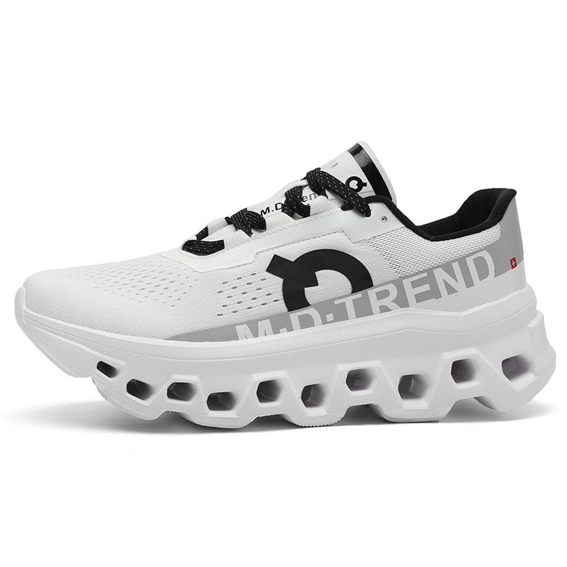 Tênis Masculino com Amortecimento para Corrida Tênis Esportivo Leve Casual Masculino Antiderrapante Tênis Esportivo para Viagens ao Ar Livre Caminhada