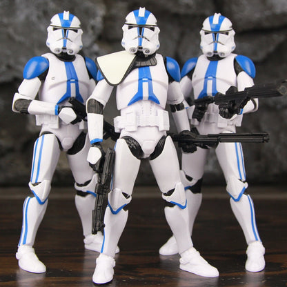 Star Wars 501st Legion ARF ARC Trooper Jesse Hardcase Commander Bane Denal Tup Dogma Boneco de Ação 6" Fase 2 Rex Team Clone Brinquedo