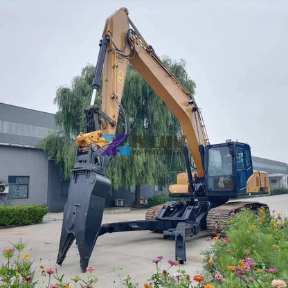 Excavator Hydraulic Steel Shear Scrap End-of-Life Vehicle Multi-Dismantling Machinery Used Vehicle Car Auto Dismantler System